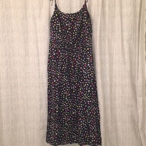 Printed J Crew Midi Dress